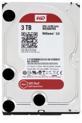 Disco Duro para NAS Western Digital WD Red 3.5'' de 1 a 8 Bahías, 3TB, SATA III, 6 Gbit/s, 64MB Cache 