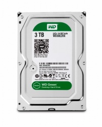 Disco Duro Interno Western Digital WD Green 3.5'', 3TB, SATA III, 6 Gbit/s, 64MB Cache 