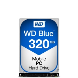 Disco Duro para Laptop Western Digital WD Blue 2.5'', 320GB, SATA III, 6 Gbit/s, 5400RPM, 8MB Caché 