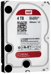 Disco Duro para NAS Western Digital WD Red 3.5'' de 1 a 8 Bahías, 4TB, SATA III, 6 Gbit/s, 64MB Cache 