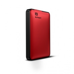 Disco Duro Externo Western Digital WD My Passport 2.5'', 1TB, USB 3.0, Rojo - para Mac/PC 
