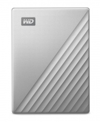 Disco Duro Externo Western Digital WD My Passport Ultra, 1TB, USB 3.0, Plata - para Mac/PC 