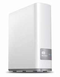 Disco Duro Externo Western Digital WD My Cloud 3.5'', 4TB, USB 3.0, Blanco - para Mac/PC 