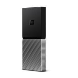 SSD Exterior Western Digital WD My Passport, 512GB, USB 3.1, Negro/Plata - para Mac/PC 