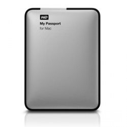 Disco Duro Externo Western Digital WD My Passport Portátil 2.5'', 1TB, USB 3.0, Plata - para Mac/PC 