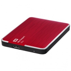 Disco Duro Externo Western Digital WD My Passport Ultra 2.5'', 2TB, USB 3.0, Rojo - para Mac/PC 