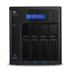 Western Digital WD My Cloud DL4100 NAS de 4 Bahías Hot Swap, 0TB, max. 24TB, USB 3.0, para Mac/PC - no incluye Discos 