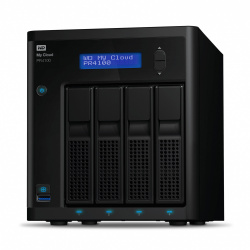 Western Digital WD My Cloud Pro PR4100 NAS de 4 Bahías, 56TB, Intel Pentium N3710 1.60GHz, USB, Negro ― Incluye Discos Duros 