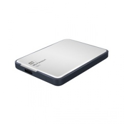 Disco Duro Externo Western Digital WD My Passport Slim 2.5'', 2TB, USB 3.0, Plata - para Mac/PC 