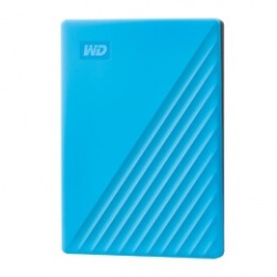 Disco Duro Externo Western Digital WD My Passport, 4TB, USB 3.2, Azul 
