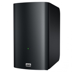 Disco Duro Externo Western Digital WD My Book Live Duo, 4TB, USB 2.0, Negro, para Mac/PC 