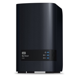 Western Digital WD My Cloud EX2 NAS de 2 Bahías Hot Swap, 0TB, USB 3.0, para Mac/PC - no incluye Discos 