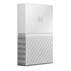 Disco Duro Externo Western Digital WD My Passport  2.5'', 2TB, USB 3.0 , Blanco 