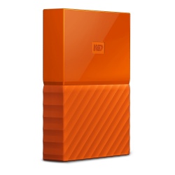 Disco Duro Externo Western Digital WD My Passport 2.5'', 4TB, USB 3.0, Naranja 