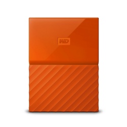 Disco Duro Externo Western Digital WD My Passport 2.5'', 1TB, USB 3.0, Naranja 