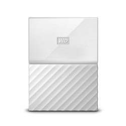 Disco Duro Externo Western Digital WD My Passport 2.5'', 1TB, USB 3.0, Blanco 