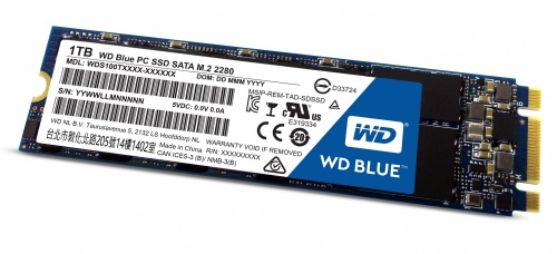 SSD Western Digital WD Blue, 1TB, M.2 