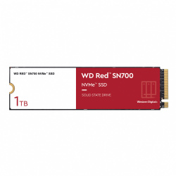 SSD WD RED SN700 NVMe, 1TB, M.2, 3000 MB/s Escritura, 3430 MB/s Lectura, PCI Express 3.0 