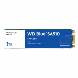SSD WD WD Blue SA510, 1TB, M.2, 520 MB/s Escritura, 560 MB/s Lectura, SATA III 