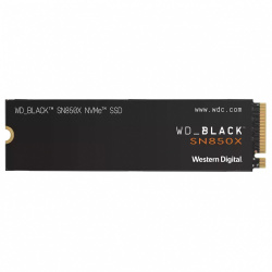 SSD WD Black SN850X NVMe, 2TB, M.2, 6600 MB/s Escritura, 7300 MB/s Lectura, PCI Express 4.0  