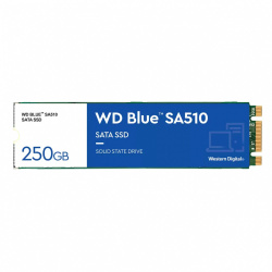 SSD Western Digital Blue SA510, 250GB, M.2, 440 MB/s Escritura, 555 MB/s Lectura, SATA III 