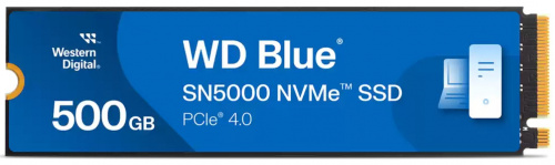 SSD WD SN5000 NVMe, 500GB, M.2, 4000 MB/s Escritura, 5000 MB/s Lectura, PCI Express 4.0  