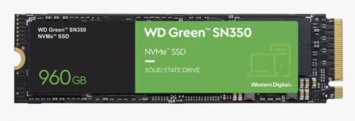 SSD Western Digital WD Green SN350 NVMe, 960GB, PCI Express 3.0, M.2 