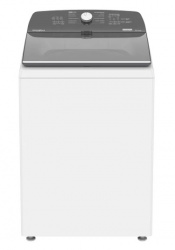 Whirlpool Lavadora de Carga Vertical 8MWTW2241WJB, 22kg, 12 Programas de Lavado, Blanco/Gris 