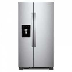 Whirlpool Refrigerador WD2620S, 22 Pies Cúbicos, Acero Inoxidable 