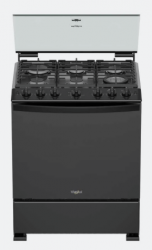 Whirlpool Estufa WFR7000B, 6 Quemadores, Gris 