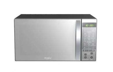 Whirlpool Horno de Microondas WM1211DCE, 1.1 Pies Cúbicos, 900W, 30 Litros, Plata 