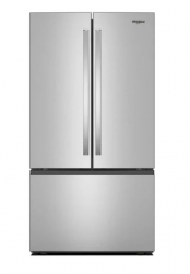 Whirlpool Refrigerador WRFF3136SZ, 32 Pies Cúbicos, Plata 