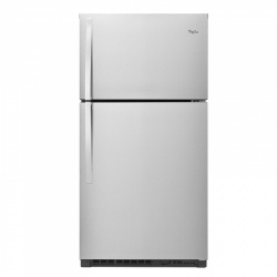 Whirlpool Refrigerador WT2150S, 22 Pies Cúbicos, Gris 