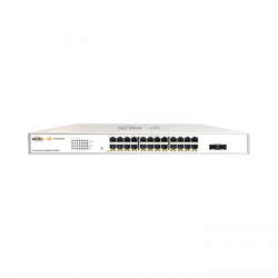 Switch Wi-Tek WI-PCES326GF, 24 Puertos Gigabit Ethernet 10/100/1000 24 x PoE 30W, 2 Puertos SFP, 52 Gbit/s, 8000 Entradas, Administrado  