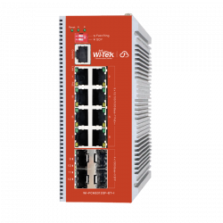 Switch Wi-Tek WI-PCMS312GF-BT-I, 8 Puertos Gigabit Ethernet 10/100/1000 8 x PoE Activo 460W, 4 Puertos SFP, 24 Gbit/s, 8000 Entradas, Administrado  
