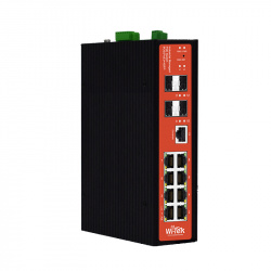 Switch Wi-Tek WI-PMS312GF-I, 8 Puertos Gigabit Ethernet 10/100/1000 8 x PoE 240W, 4 Puertos SFP, 24 Gbit/s, 8000 Entradas, Administrado  