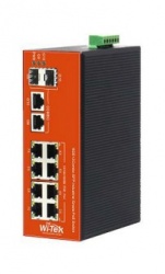 Switch Wi-Tek Gigabit Ethernet WI-PS310GF-I, 8 Puertos 10/100/1000 PoE + 2 Puertos SFP, 1 Gbit/s, 8000 Entradas - No Administrable 