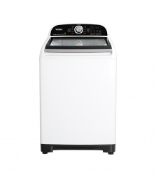 Winia Lavadora de Carga Vertical DWF-DG1B346CBW1, 17kg, Blanco/Negro 