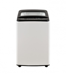 Winia Lavadora de Carga Vertical DWF-TE161ABW1, 10Kg, 5 Programas de Lavado, Negro/Blanco 