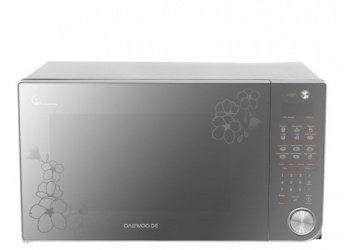 Winia Horno de Microondas KOR-143HMC, 1.4 Pies Cúbicos, 1500W, Diseño Floral 