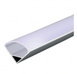 Winled Canaleta, Aluminio, 2 Metros, Blanco 