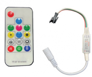 Winled Atenuador y Interruptor WTI-026, Botones, 2 Módulos, Blanco 