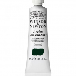Winsor & Newton Pintura Óleo para Arte Artist Oil Colour, 37ml, Negro Perileno, No. 505 