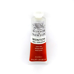 Winsor & Newton Pintura Óleo para Arte Winton Oil Colour, 37ml, Rojo Pardo, No. 27 