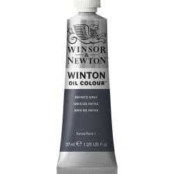 Winsor & Newton Pintura Óleo para Arte Winton Oil Colour, 37ml, Gris Payne, No. 32 