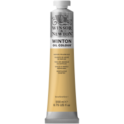 Winsor & Newton Pintura Óleo para Arte Winton Oil Colour, 200ml, Amarillo Nápoles, No. 29 