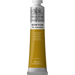 Winsor & Newton Pintura Óleo para Arte Winton Oil Colour, 200ml, Amarillo Ocre, No. 44 