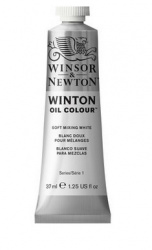 Winsor & Newton Pintura Óleo para Arte Winton Oil Colour, 37ml, Blanco Suave, No. 77 