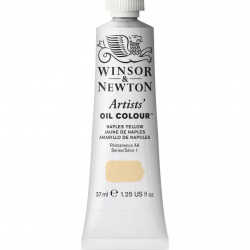 Winsor & Newton Pintura Óleo para Arte Artist Oil Colour, 37ml, Amarillo Napoles, No. 422 