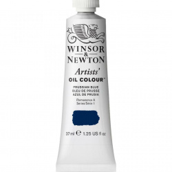 Winsor & Newton Pintura Óleo para Arte Artist Oil Colour, 37ml, Azul Prusia, No. 538 